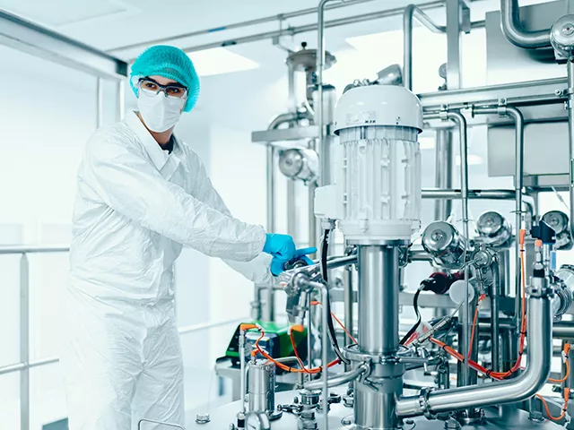 Image of Extension d’une unité biopharmaceutique Illustration of Extension d’une unité biopharmaceutique
